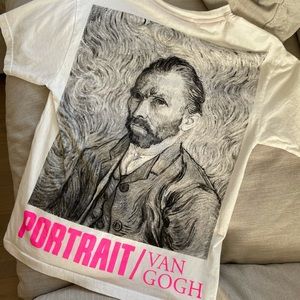 Zara van gogh self portrait t shirt